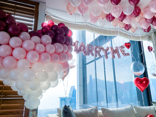 立體心形氣球套裝