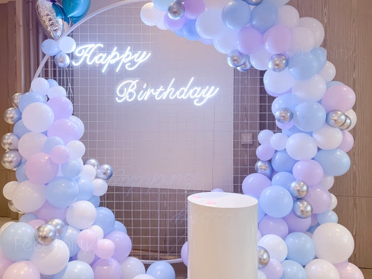 圓形網架氣球套裝