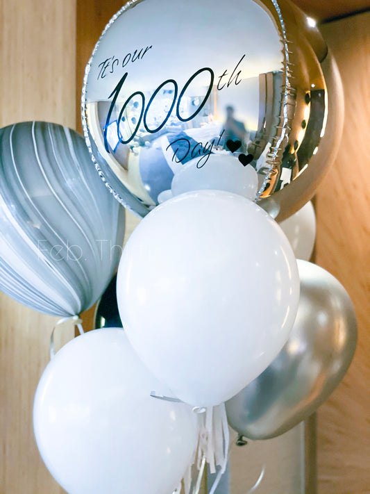 14" 球形鋁膜氣球