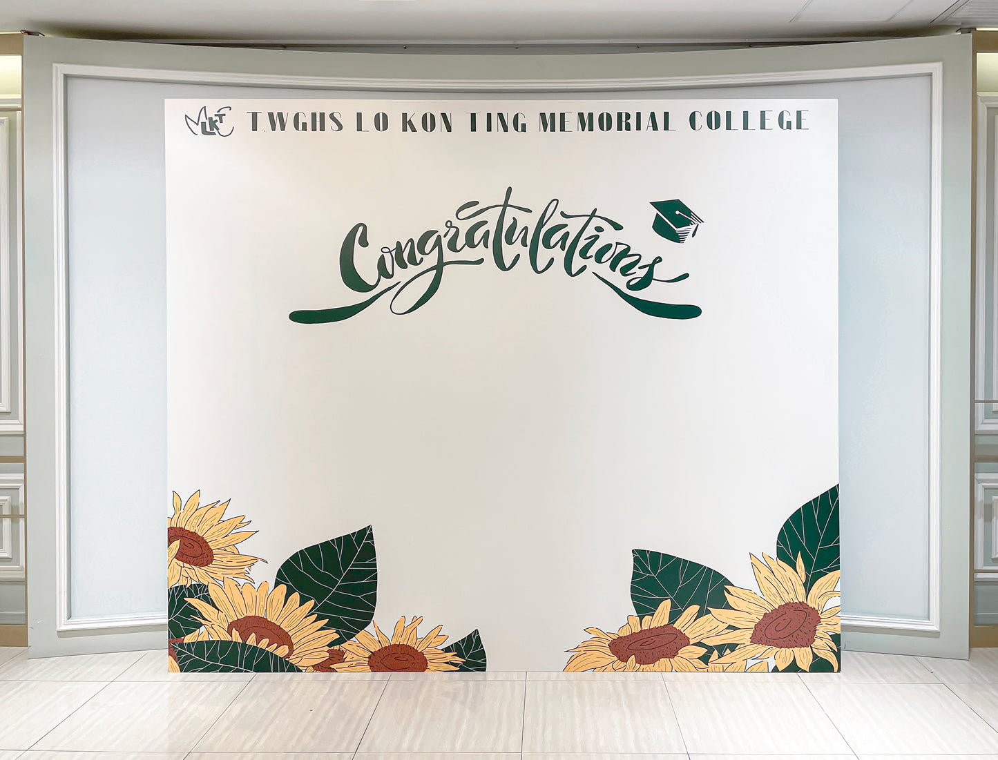 背景版設計及佈置